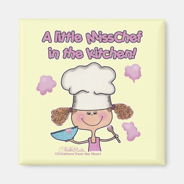 Little Miss Chef Magnet (Framsidan)
