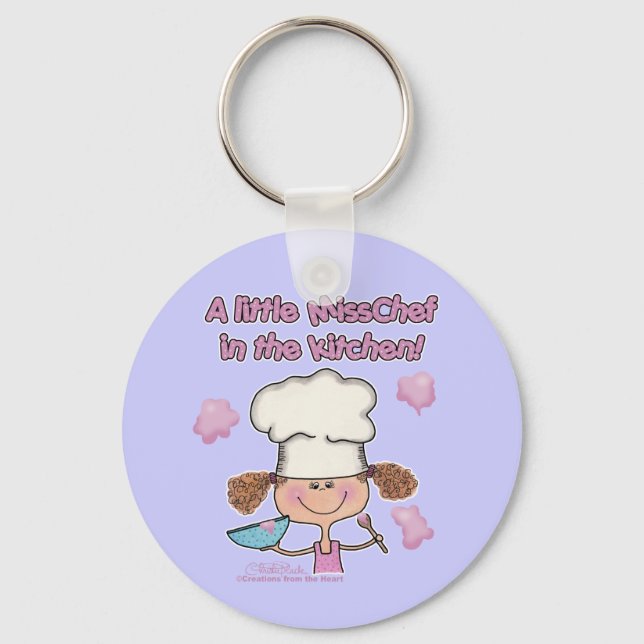 Little Miss Chef Nyckelring (Framsida)