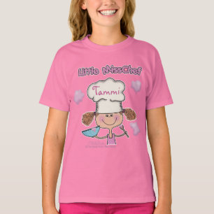 Little Miss Chef Personalize Tee Shirt
