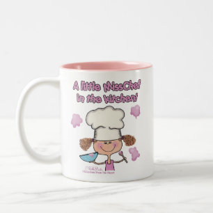 Little Miss Chef Två-Tonad Mugg