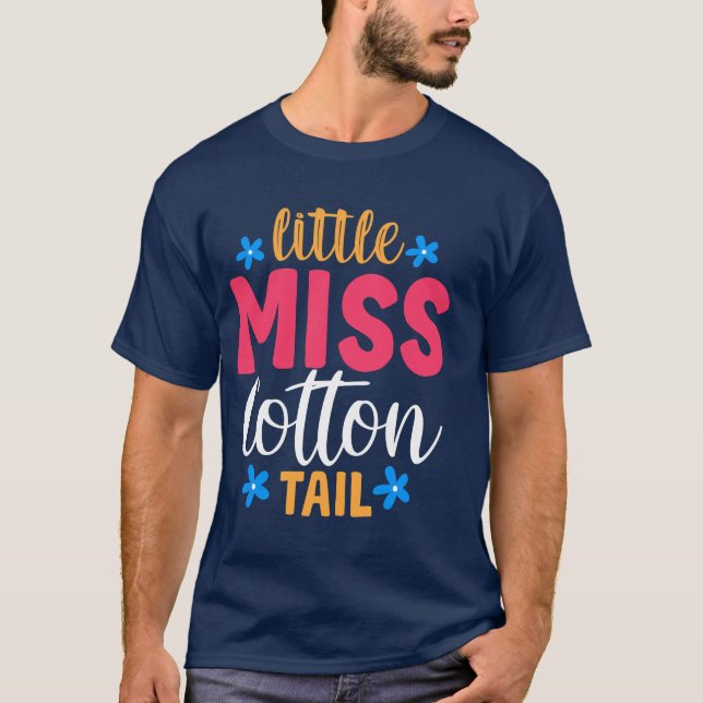Little Miss Cotton Svan T Shirt (Framsida)