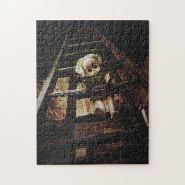 Little Miss Creepy Doll Pussel (Vertikal)