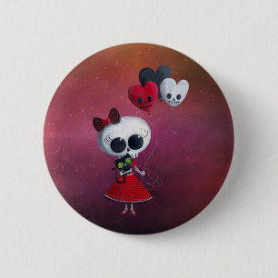 Little Miss Death Valentine Girl Knapp