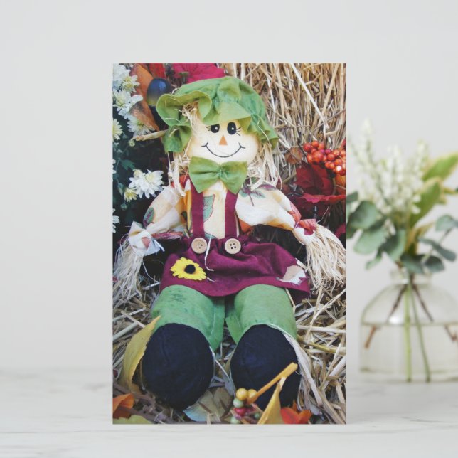 Little Miss Fågelskrämma Brevpapper (Stående Fram)