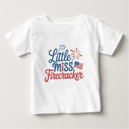 Little Miss Firecracker T Shirt