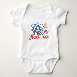 Little Miss Firecracker T Shirt