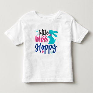 Little Miss Hoppy Påsk Småbarn T-Shirt