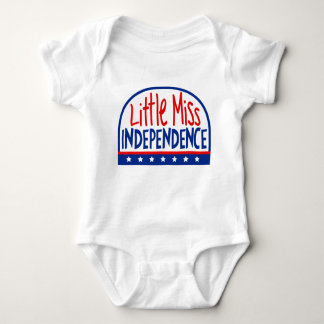 Little Miss IndeIndependent Infant Creeper Tee Shirt