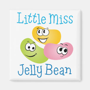 Little Miss Jelly Bean Magnet