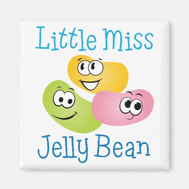 Little Miss Jelly Bean Magnet (Framsidan)