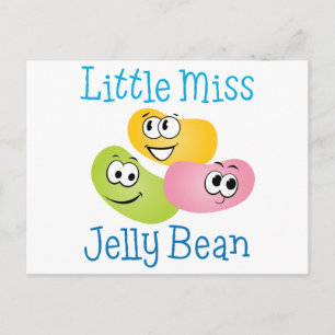 Little Miss Jelly Bean Vykort