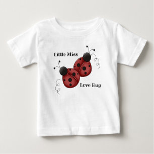 Little Miss Kärlek Kryp - Ladybugs T Shirt