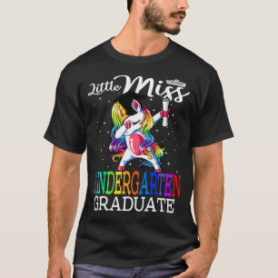 Little Miss Kindergarten Student Unicorn ver2 T Shirt