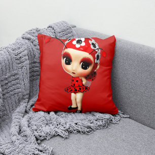Little Miss Ladybug Kudde