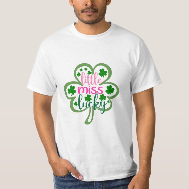 Little Miss Lucky T Shirt (Framsida)