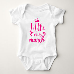Little Miss March T Shirt