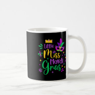 Little Miss Mardi Gras Kids Carnival Apparel Girls Kaffemugg
