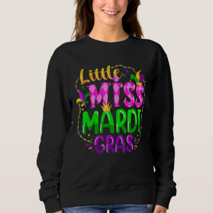 Little Miss Mardi Gras Mardi Gras Costume Girl Ki T Shirt