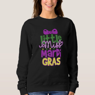 Little Miss Mardi Gras Mardi Gras Costume Girl Kid T Shirt
