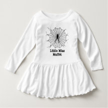 Little Miss Muffet Black spinder i webbarna