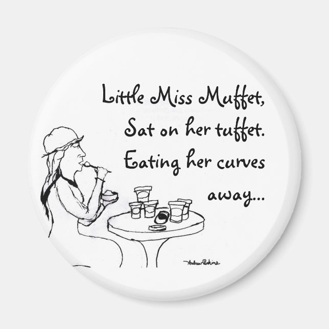 Little Miss Muffet Magnet (Framsidan)