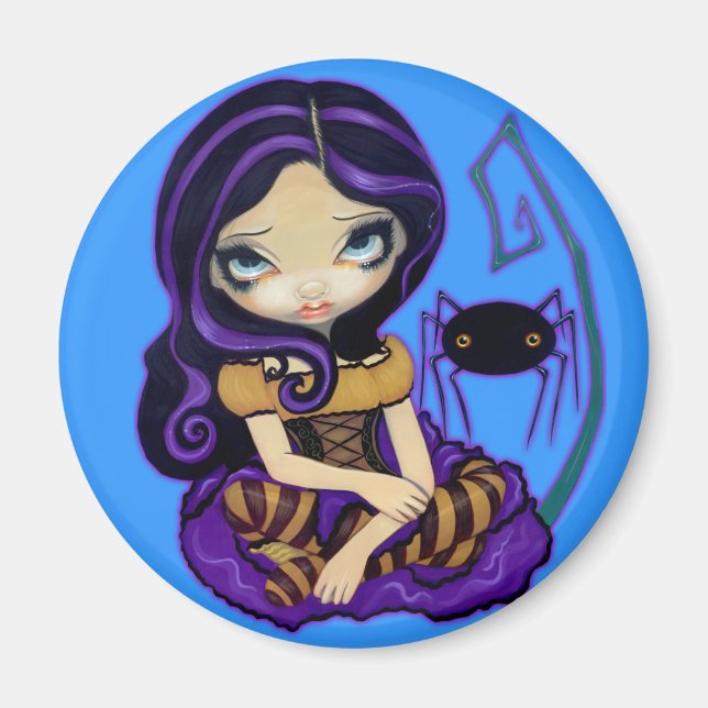 "Little Miss Muffet" Magnet (Framsidan)