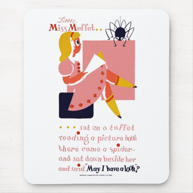 Little Miss Muffet Musmatta (Framsidan)