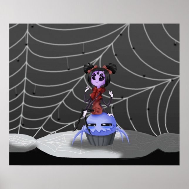 Little Miss Muffet Poster (Framsidan)