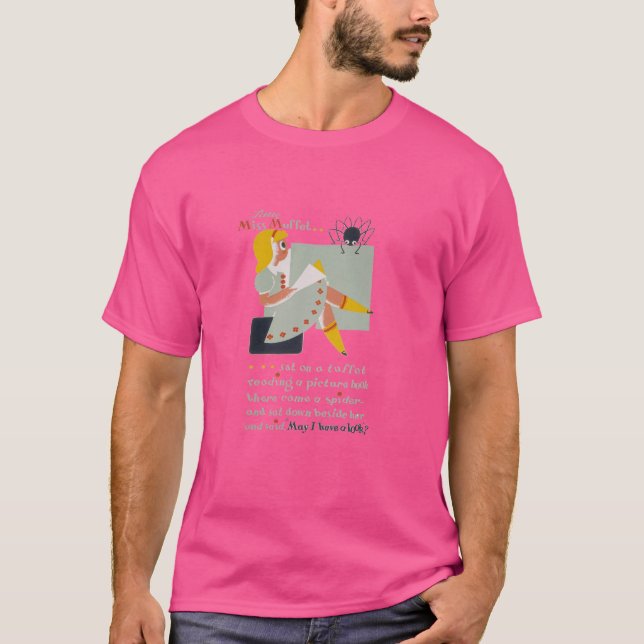 Little Miss Muffet T Shirt (Framsida)
