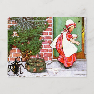 Little Miss Muffet Vykort