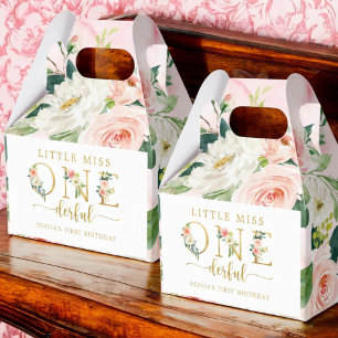 Little Miss Oenderful Girl 1st Birthday Party Presentaskar