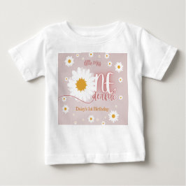 Little Miss Onederful 1-årsdag T Shirt