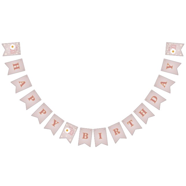 Little Miss Onederful 1st Birthday Vimplar (Alla)