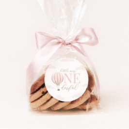 Little Miss Onederful Luftballong Birthday Runt Klistermärke