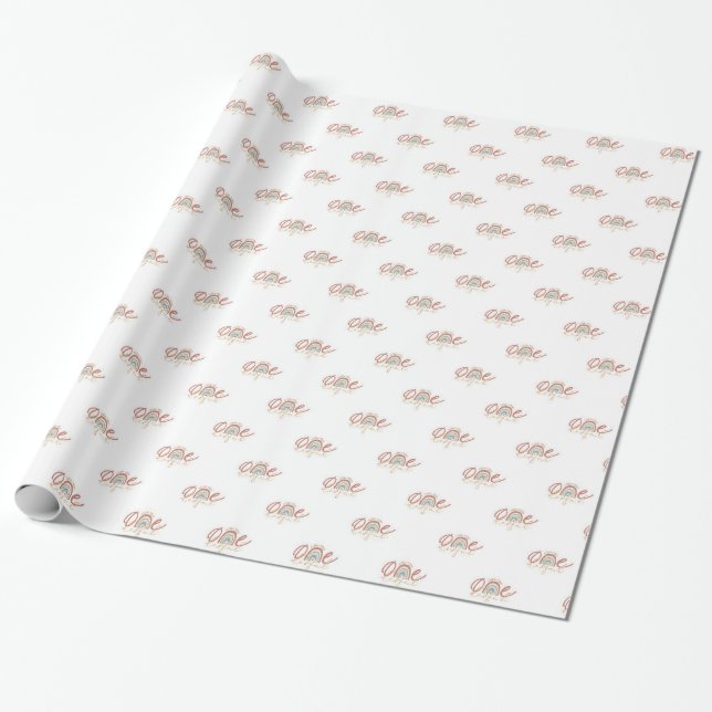 Little Miss ONEderful - Wrapping Paper Presentpapper (Utrullad)