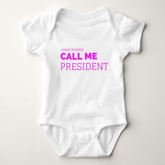 Little Miss President Tee (Framsida)