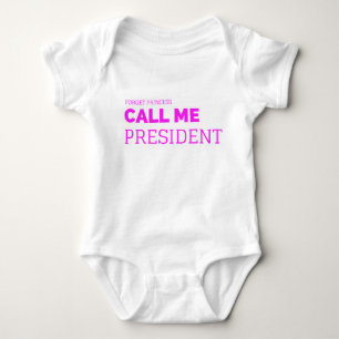 Little Miss President Tee Shirt