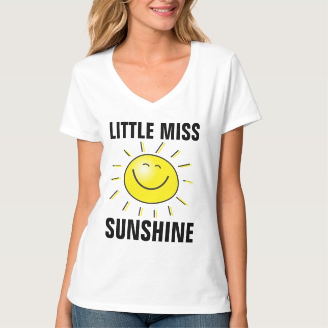 LITTLE MISS SUNSHINE DAM T-SHIRT (Framsida)