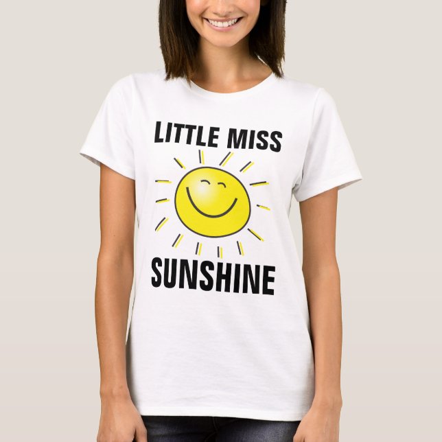 LITTLE MISS SUNSHINE DAM T-SHIRTS (Framsida)