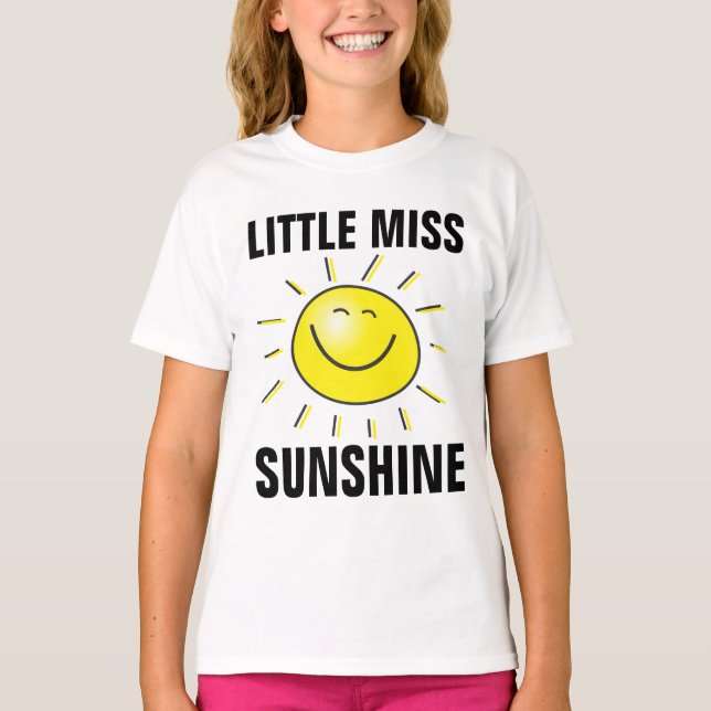 LITTLE MISS SUNSHINE GIRLS T-SHIRTS (Framsida)