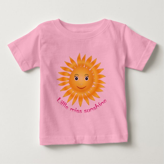 Little miss sunshine t shirt (Framsida)
