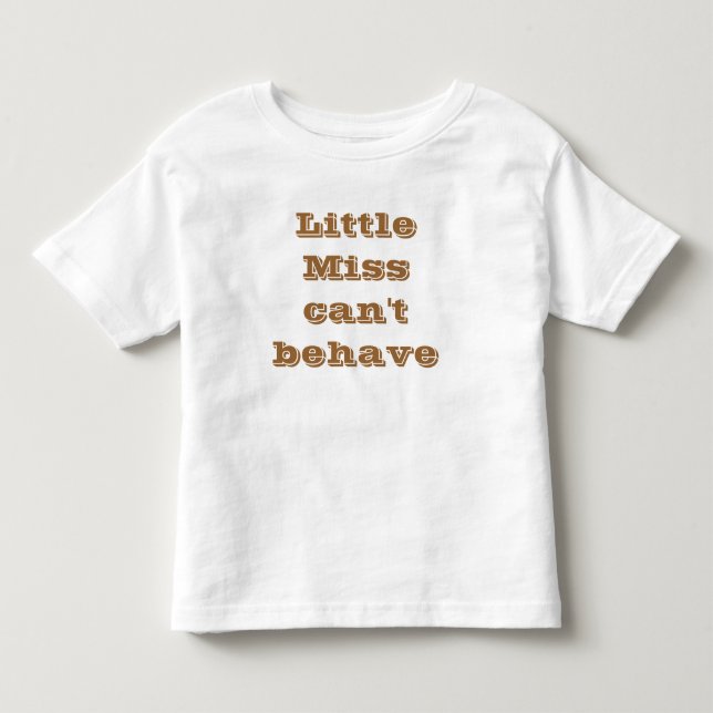 Little Miss T shirt (Framsida)