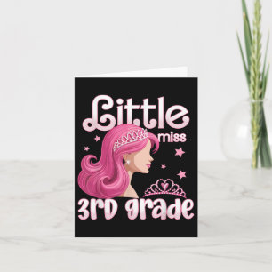 Little Miss TredKlass Back to school Lärare Stu Kort