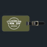 Little Missouri River Arkansas Kayaking Bagagebricka<br><div class="desc">Floden Little Missouri börjar i westerna Arkansas sydost om Mena och flyter fritt genom Ouachitabergen och genom de scenområden i Ouachitas nationalskog som omfattar rekreationsområdena Little Missouri Falls och Albert Pike.</div>