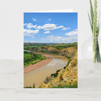 Little Missouri River noterar kortet Kort