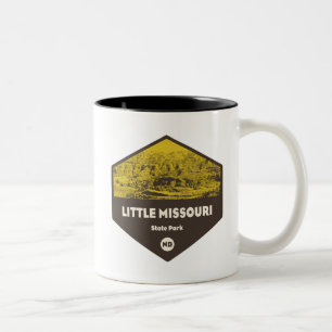 Little Missouri State Park North Dakota Två-Tonad Mugg