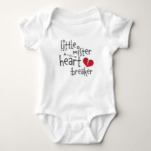 Little Mister Heartbrytare Pojke T Shirt