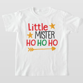 Little Mister Ho Ho Ho jul T Shirt
