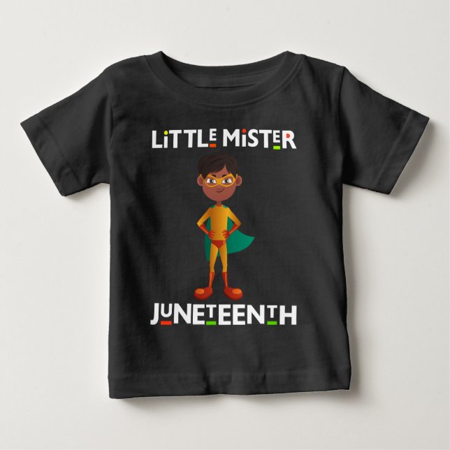 Little Mister Junetelfte T Shirt (Framsida)