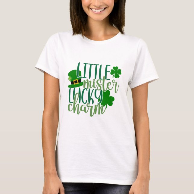 Little Mister Lucky Charm T Shirt (Framsida)